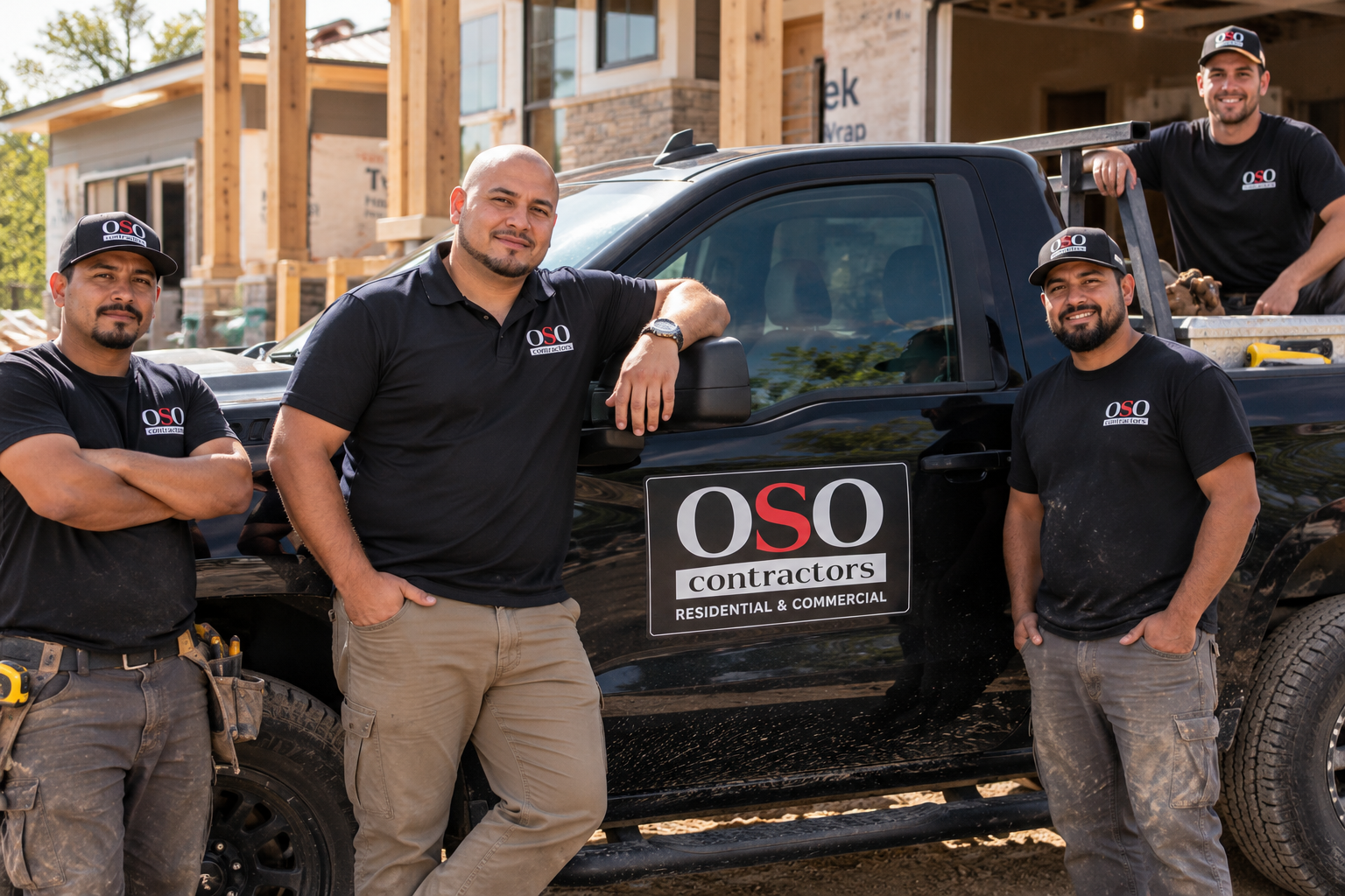 Oso-lifestyle Oso, on the job